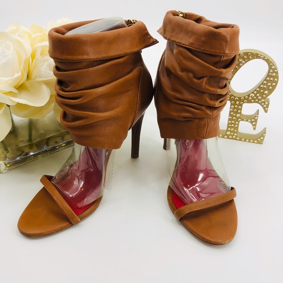 BCBGMaxAzria Sandal Open Toe Ankle Boots - Picture 3 of 8